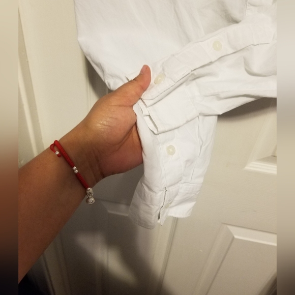 Madewell Super Crop Ex-Boyfriend Shirt Women's - Picture 8 of 10